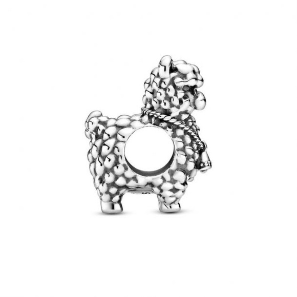 Pandora Fluffy Llama Charm silver alpaca llamas animal - Picture 4 of 4